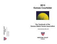 2013 Kansas Courtsider - USTA.com