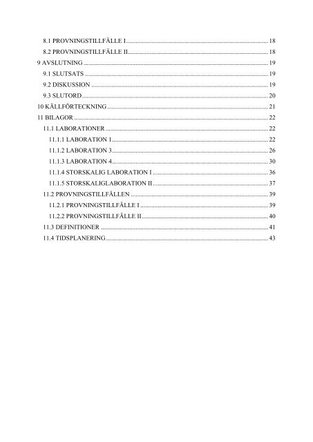 BELÄGGNINGAR Ett examensarbete i samarbete med FOV ... - BADA