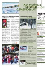 Gemeindeblatt vom 25.01.2006 - Bad Leonfelden