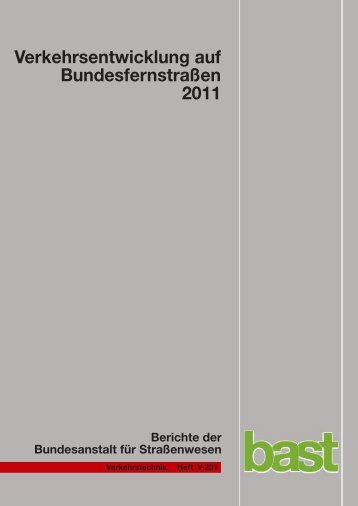 Dokument 1.pdf - ELBA: Das elektronische BASt-Archiv - hbz