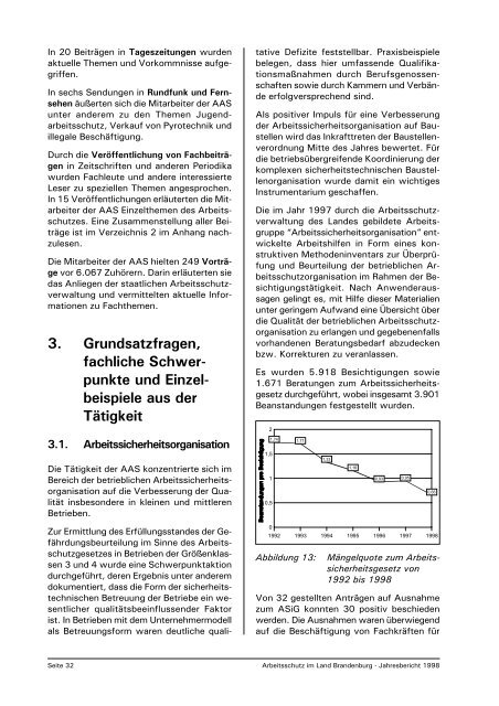 Arbeitssicherheitsorganisation - Arbeitsschutzverwaltung des ...