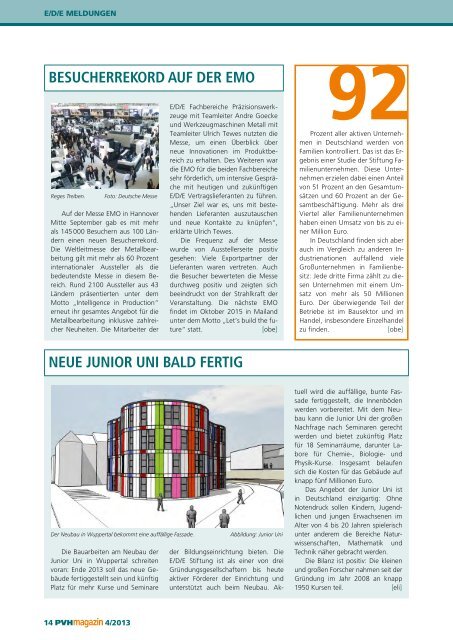 Ausgabe 4 / 2013 - EDE