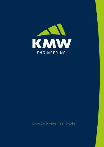 Imageprospekt downloaden - KMW Engineering GmbH