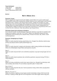 Bab 4. Bahasa Java - Bebas