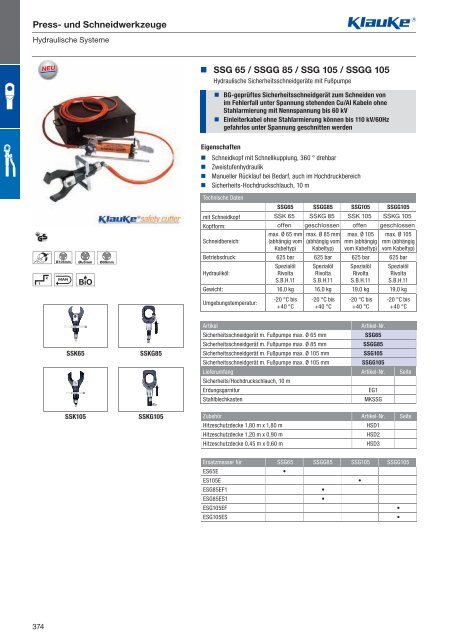 Klauke Hauptkatalog - Ferratec