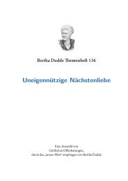 Uneigennützige Nächstenliebe - bertha-dudde.info