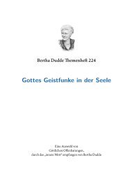 Gottes Geistfunke in der Seele - bertha-dudde.info