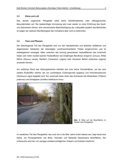 Landschaftspflegerischer Fachbeitrag IBU - Beteiligungsverfahren ...