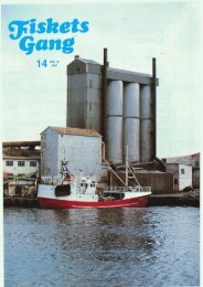 Fiskets Gang. Nr. 14-1981. 67. årgang