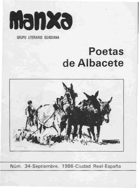 Poetas de Albacete - Universidad de Castilla-La Mancha