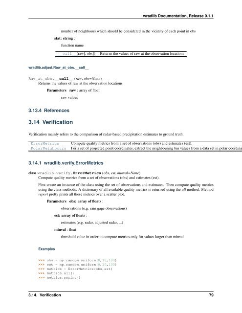 wradlib Documentation - Bitbucket