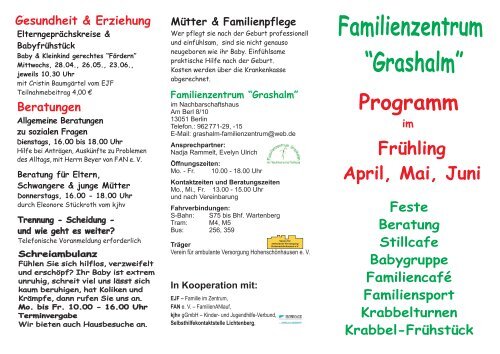 Familienzentrum “Grashalm”