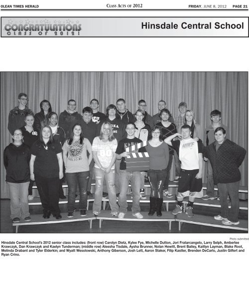 Class aCts of 2012 - TownNews.com