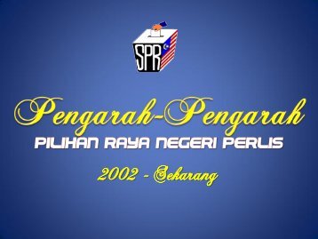 Pengarah-Pengarah Pilihan Raya Negeri Perlis