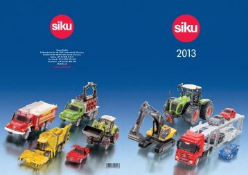Der aktuelle Siku Katalog - Meier-Bunge