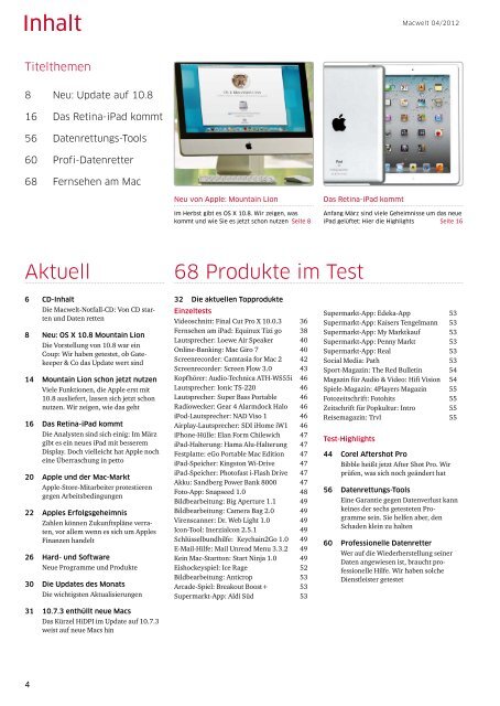 Macwelt 04/2012