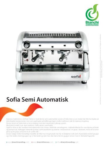 Sofia Semi Automatisk - Bianchi