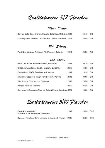 Weinkarte (PDF) - Hotel Weisses Kreuz