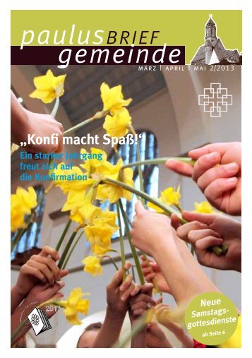 Gemeindebrief Juli August September - Evangelische ...