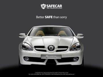 SAFECAR - Israel Exporter