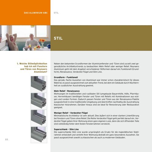 DAS ALUMINIUM-ABC - Reynaers Aluminium