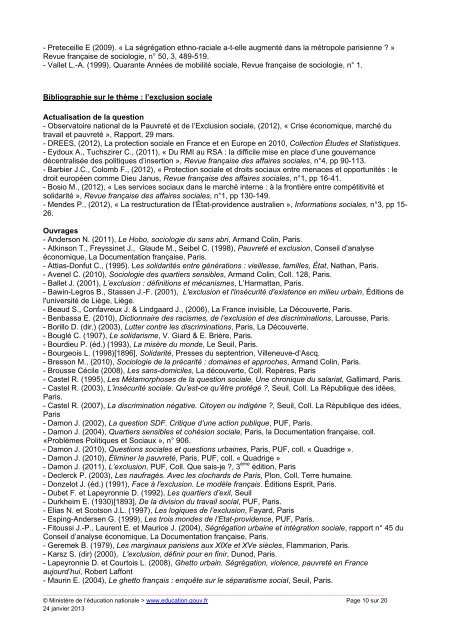 Agrégation externe - Ministère de l'Éducation nationale