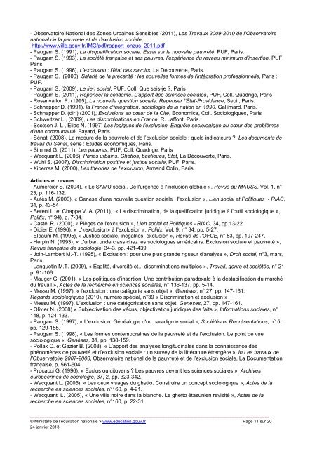 Agrégation externe - Ministère de l'Éducation nationale