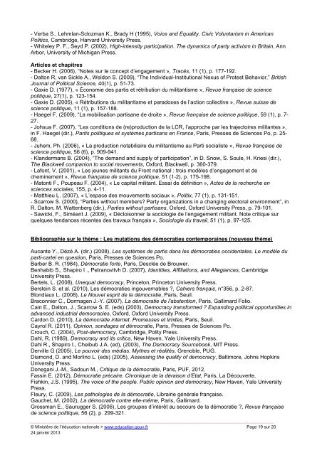 Agrégation externe - Ministère de l'Éducation nationale