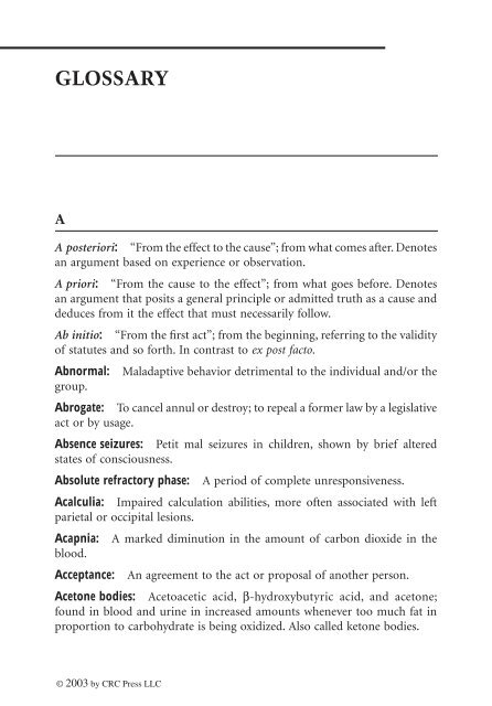 GLOSSARY
