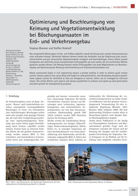 Artikel als PDF herunterladen - Bender GmbH & Co.KG