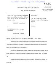 Corrie_Order Denying Rehearing En Banc_1.09