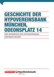 München, Odeonsplatz 14 - Geschichte - HypoVereinsbank