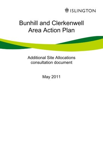 Bunhill and Clerkenwell Area Action Plan - Islington Council