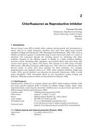 2 Chlorfluazuron as Reproductive Inhibitor - InTech