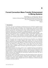 Forced Convection Mass-Transfer Enhancement in Mixing ... - InTech