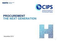 The Next Generation of Procurement