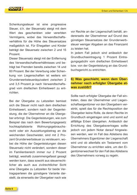 Falter_24_Erben und Schenken.indd - Linz-Stadt - ÖVP ...