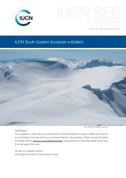 IUCN South-Eastern European e-Bulletin 32 (Winter 2012/2013)