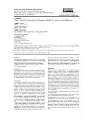 Case Report: Primary Amoebic (Naegleria fowleri ... - Cogprints