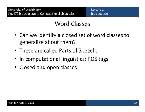 Slides - University of Washington