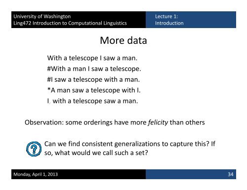 Slides - University of Washington