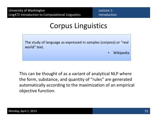 Slides - University of Washington