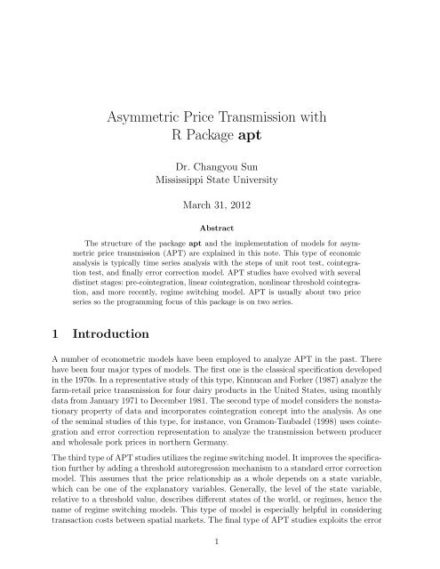 Apt Manual