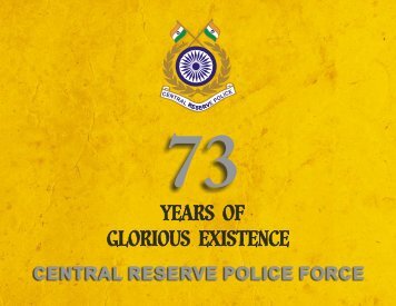crpf news letter 2012-13 - Central Reserve Police Force