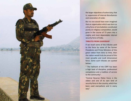 crpf news letter 2012-13 - Central Reserve Police Force