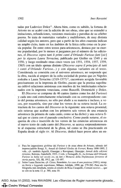 Las «Stancias de Rugier nuevamente glosadas» de Alonso Núñez ...