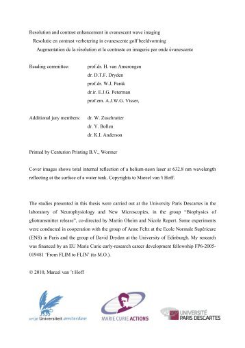 Resolution and contrast enhancement in evanescent wave imaging ...