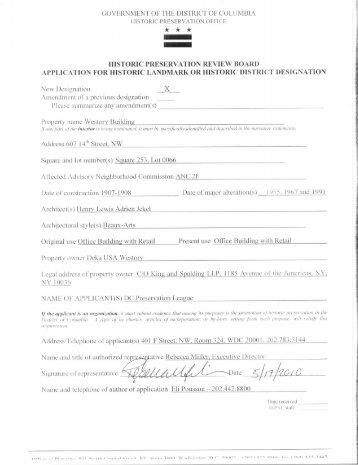 National Register of Historic Places Registration Form - Washington ...