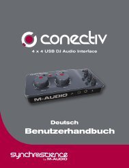 Benutzerhandbuch • Deutsch - M-AUDIO