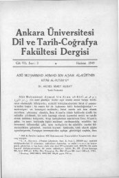 PDF - Ankara Üniversitesi Dergiler Veritabanı